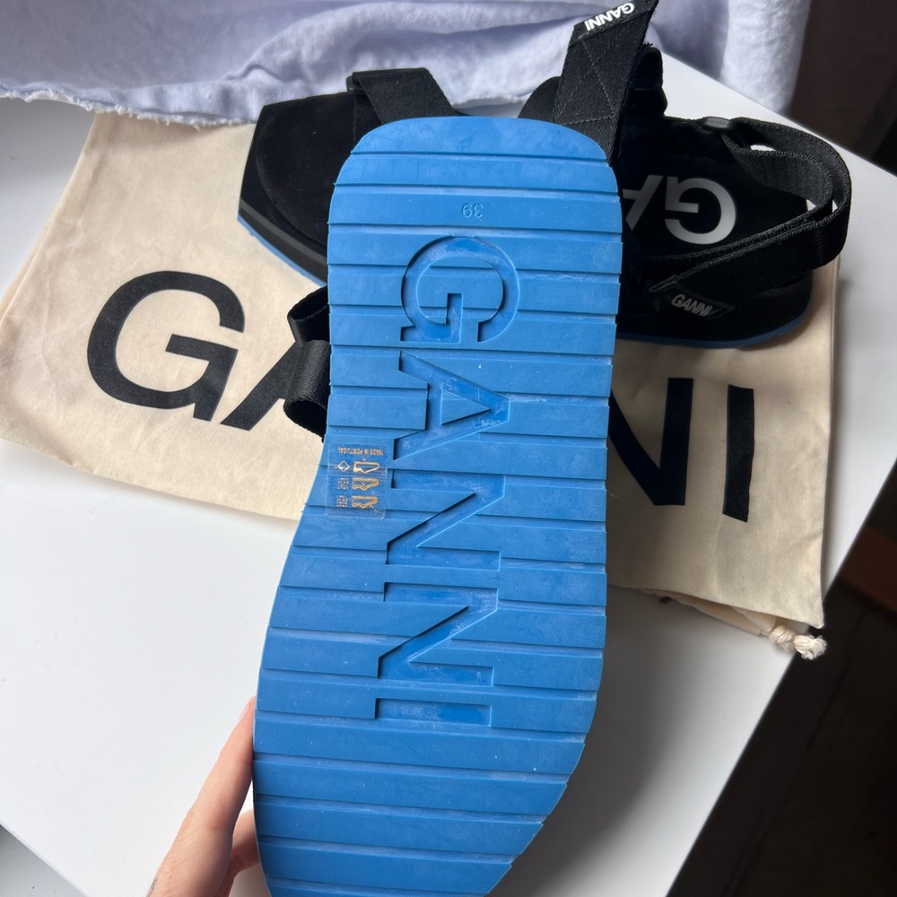 Ganni Black Sandals - Picture 2 of 5